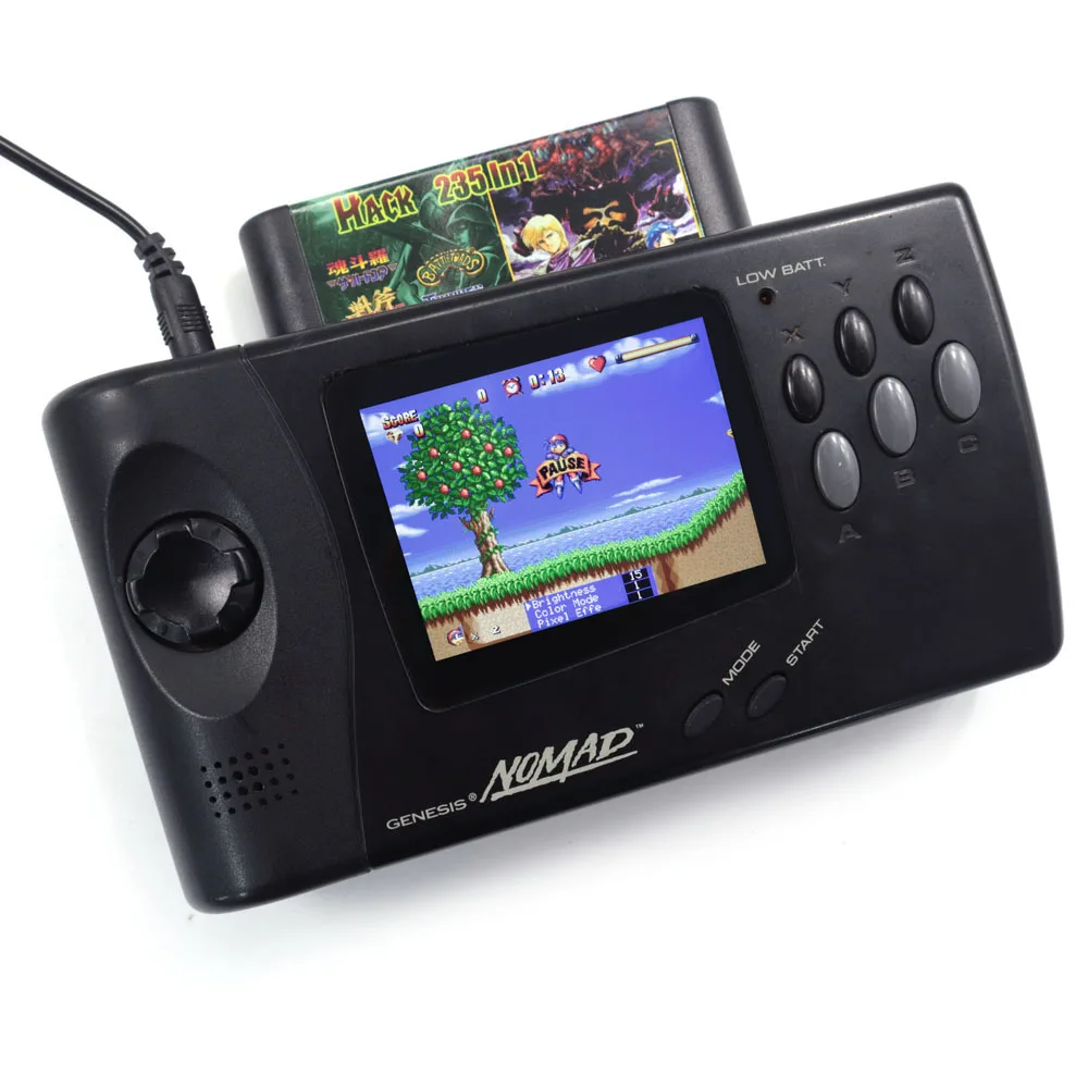 IPS LCD هايت ضوء الشاشة ، RGB المجلس ل SEGA نوماد وحدة التحكم ، 3.5 "LCD HD OSD القائمة ، مجموعات وزارة الدفاع