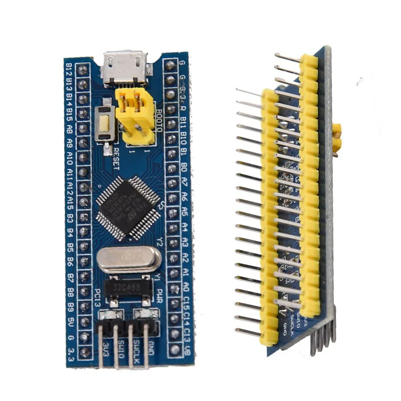 Плата-основа STM32F103C8T6, отладочная плата микроконтроллера STM32, комплект для научно-технических проектов C6T6, мини-системная плата