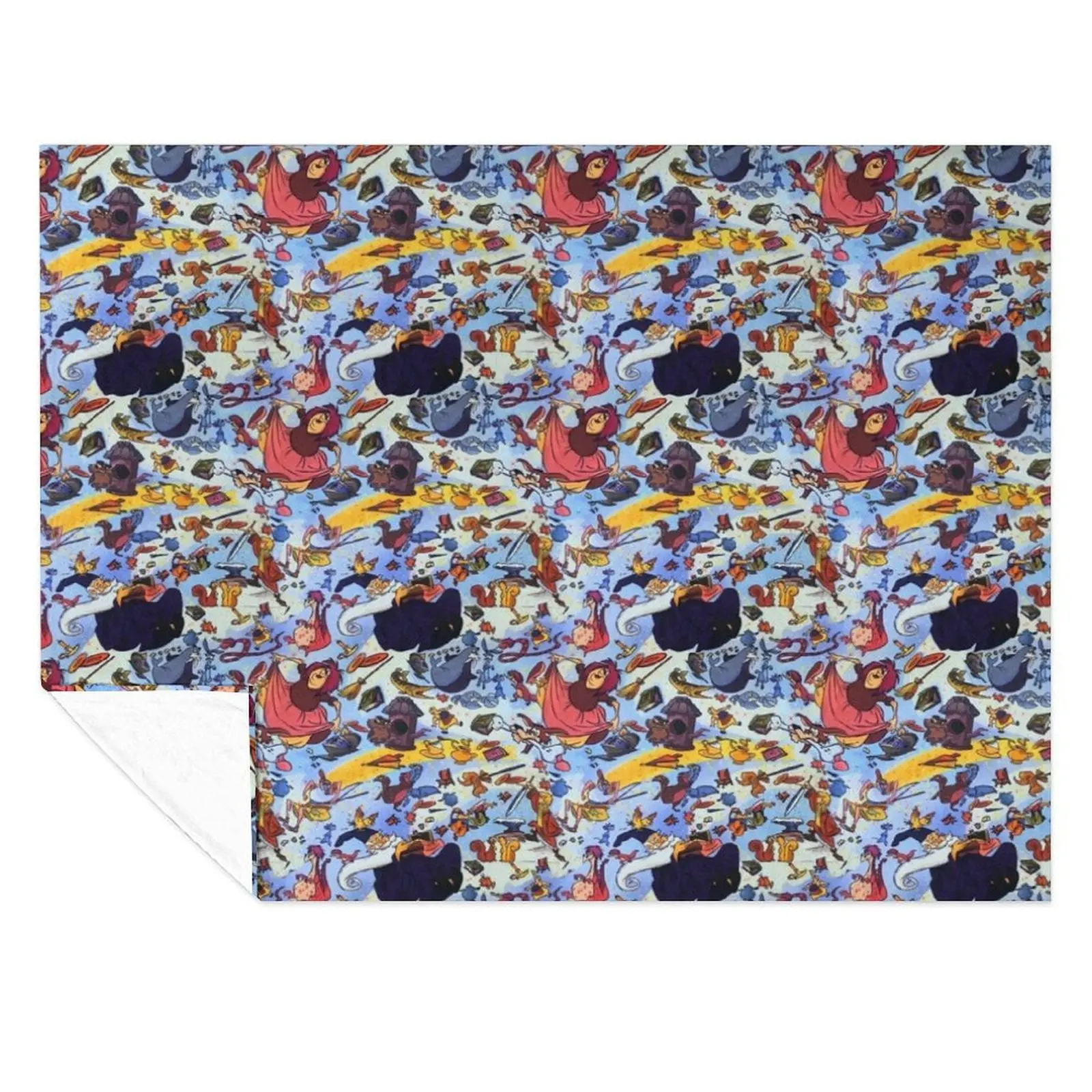 

Sword in the stone of King Arthur Throw Blanket Kid'S Multi-Purpose Baby Blankets