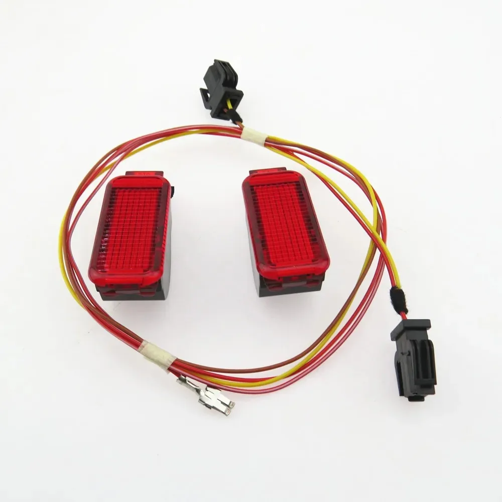 

SYX 8KD947411 Door Panel Red Warning light Cable Harness Plug Suite For TT Q3 Q5 A3 S3 A4 A6 S6 A7 RS3 4 R8 8KD 947 411