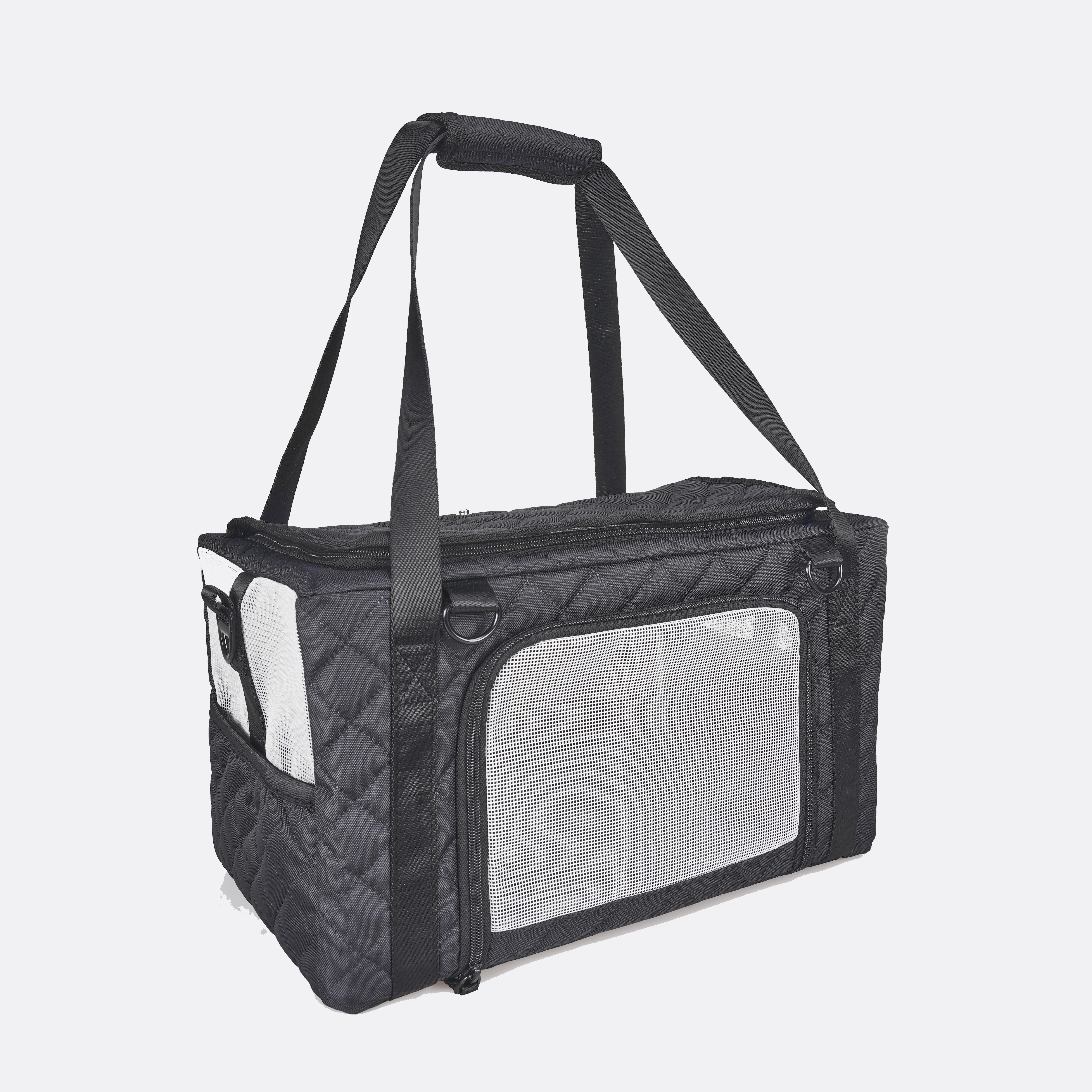 

Designer Best Foldable Pet Carrier: Soft Sided Cat Transport Bag Largest Airplane Pet Carrier for Dogs