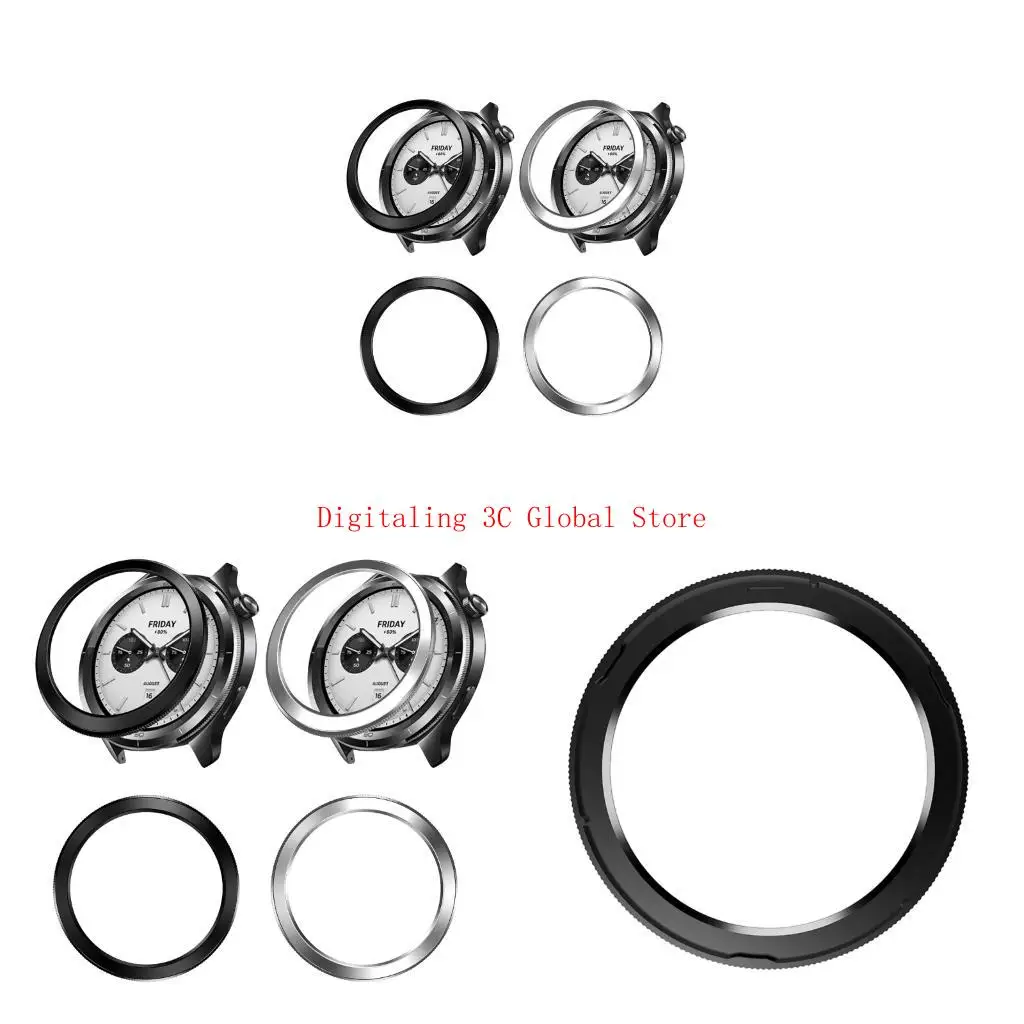 Impact Resistant Watch Bezel Cover for S4 Series Lightweight PC Shell Stylish