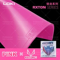 Goma de tenis de mesa Loki RXTON, serie de 5 colores, para raqueta, espinillas adhesivas, aprobada por ITTF, goma rosa de Ping Pong, novedad de 2025