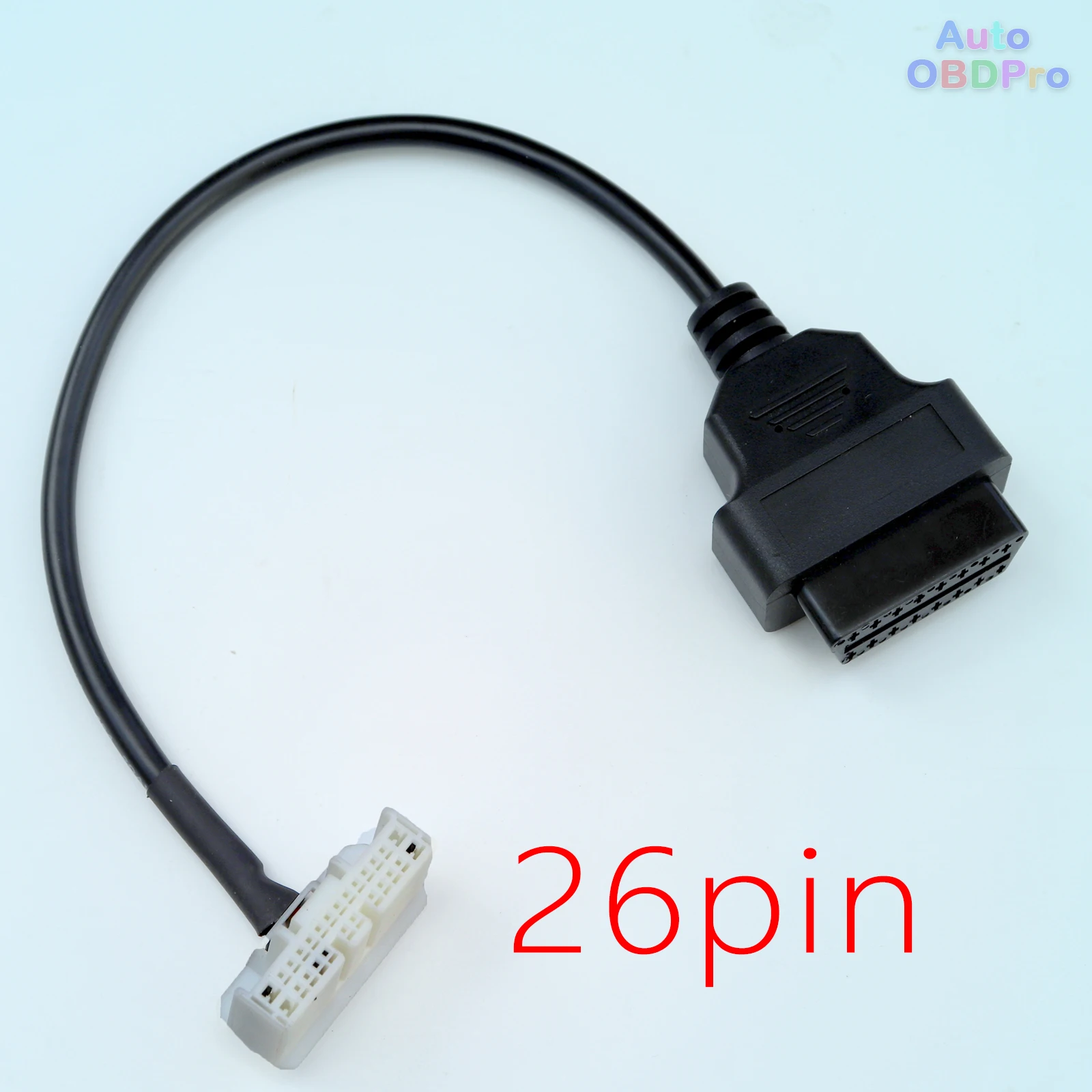 26 pines para modelo 3 modelo Y, 20 pines para modelo S/X, conector de 12 pines para modelo S, Cable de diagnóstico OBD para arnés adaptador Tesla OBD2
