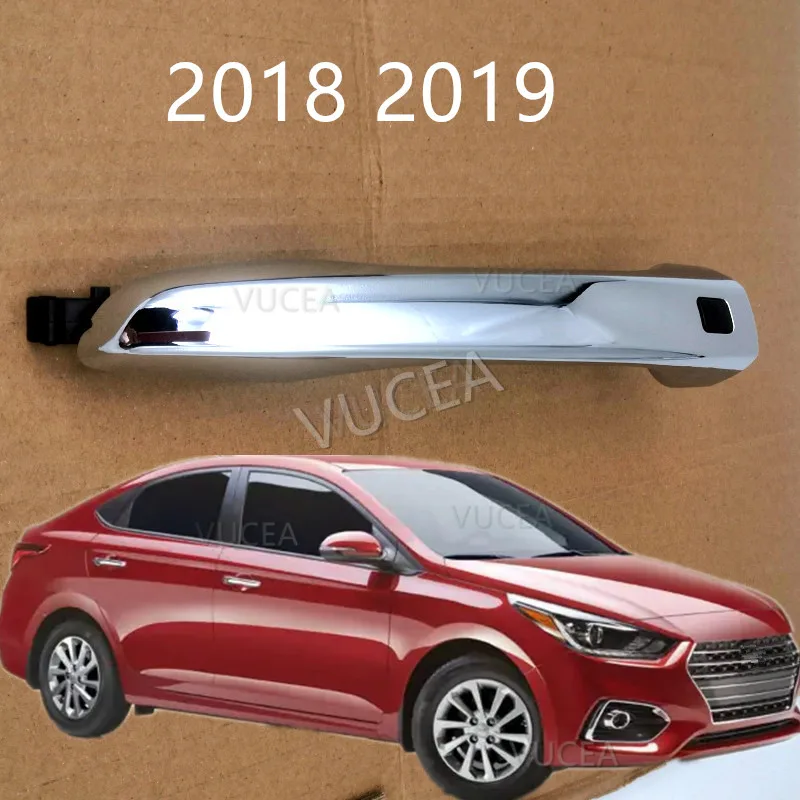 Car Driver\'s Inductive Door Handle Remote Control Door Handle For Hyundai Solaris ACCENT BLUE VERNA PONY 2018 2019 82651-J0200