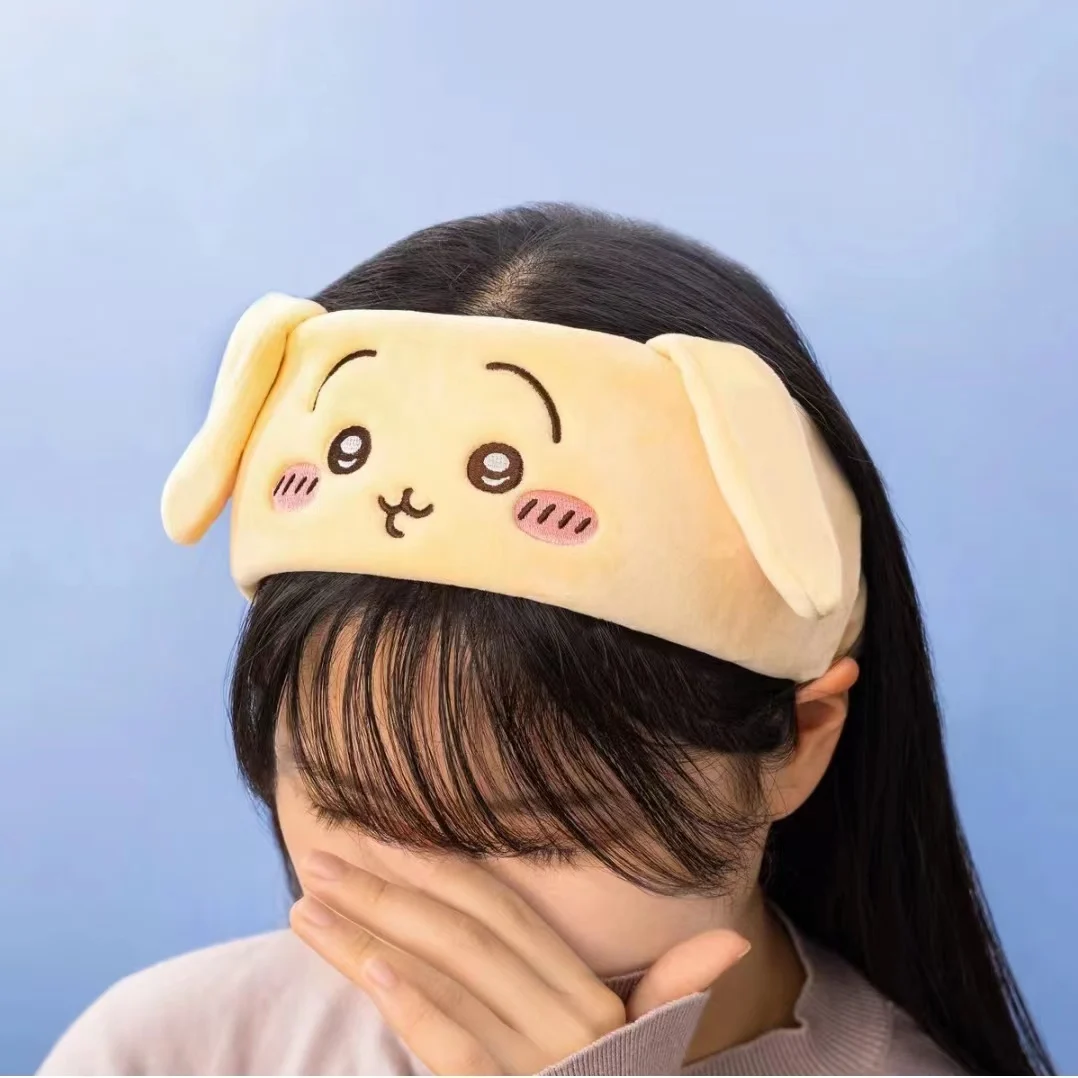 Cute cartoon Chiikawa Hachiware Usagi hairband women's face wash headband headdress