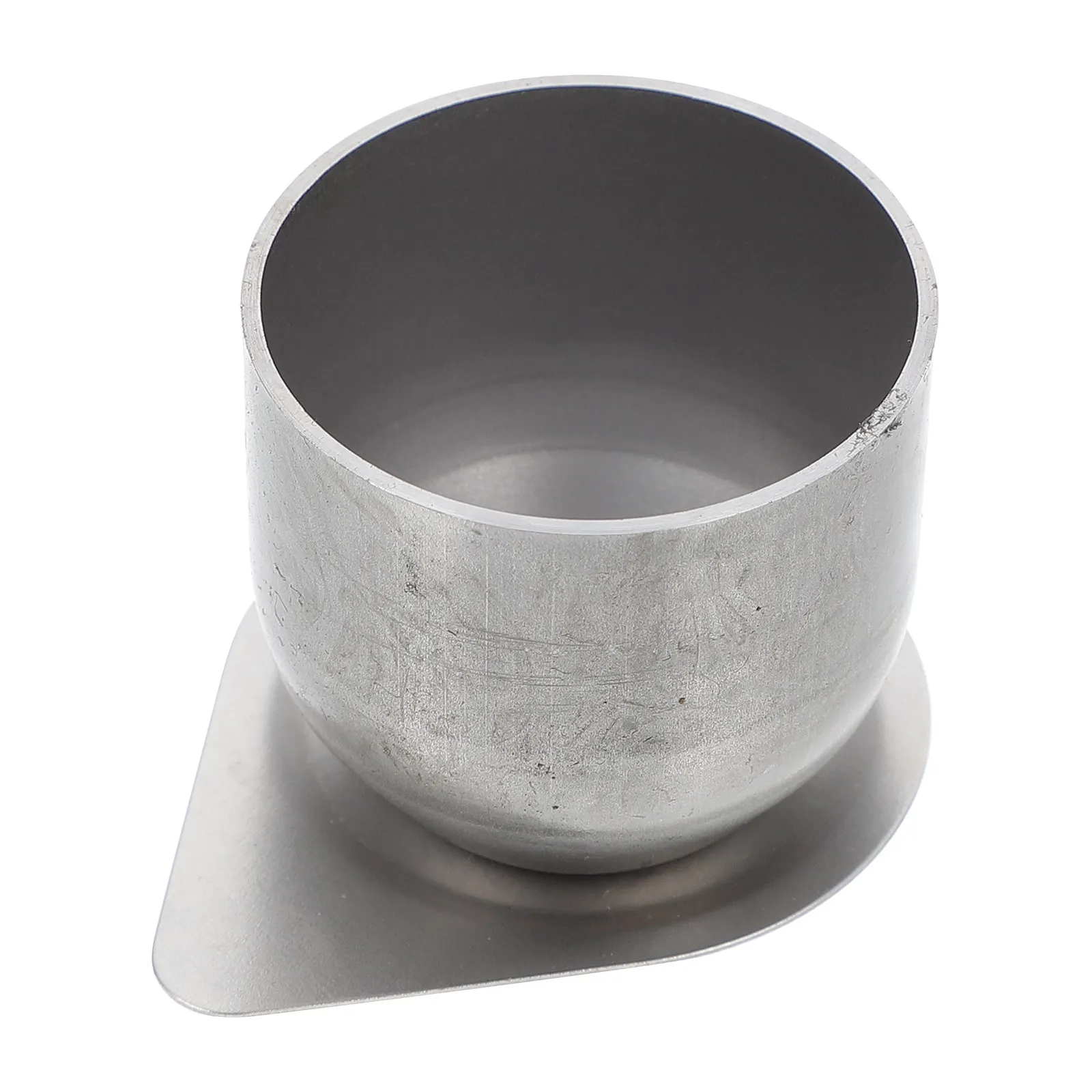 Precision Iron Crucible High Temperature Resistant Multipurpose Laboratory Casting Refining Melting Crucible Tool with Lid