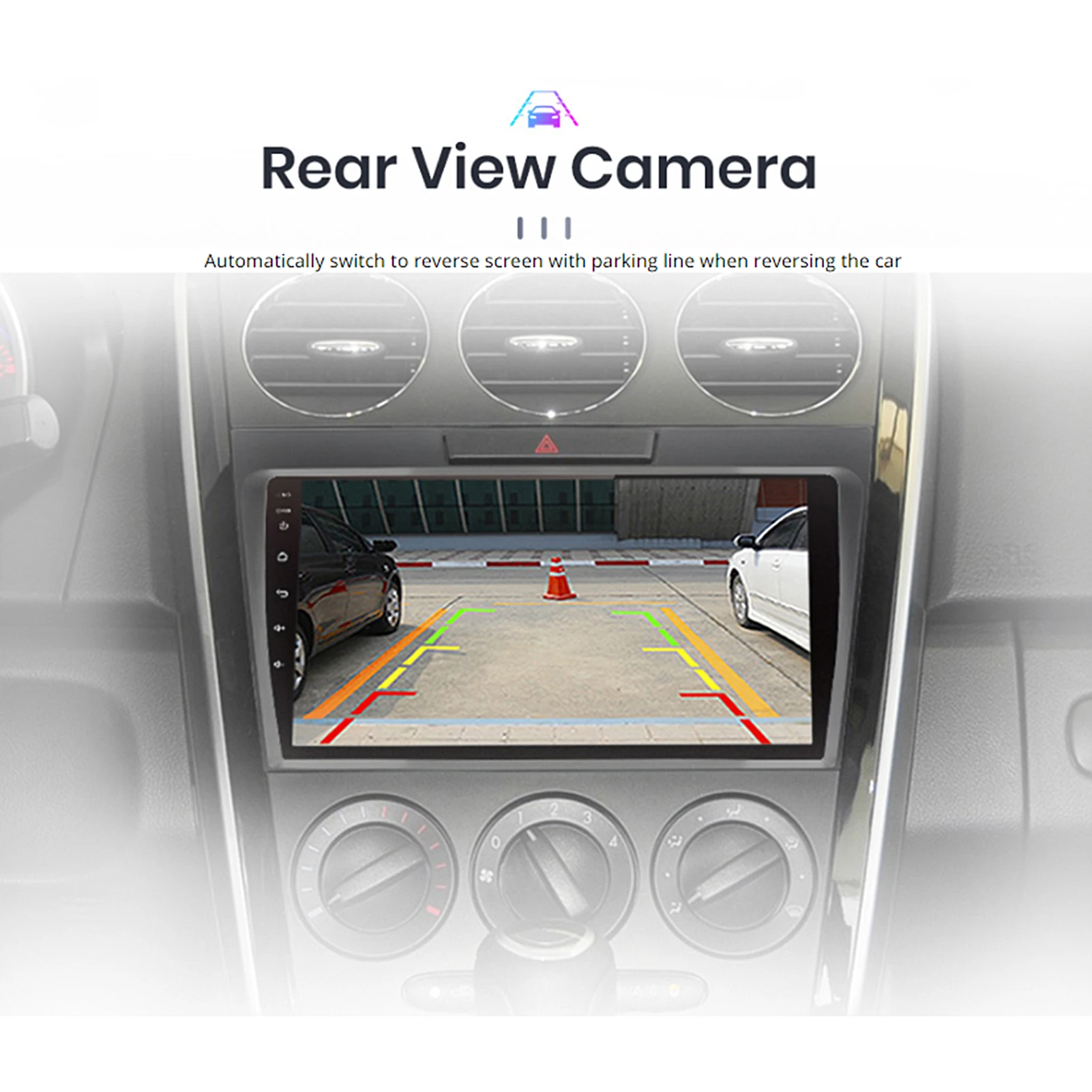 Autonavigation 9 Zoll Autoradio Bluetooth Hände – Auto-Multimedia-Player GPS-Navigation Ersatz für CX7 2008–2015