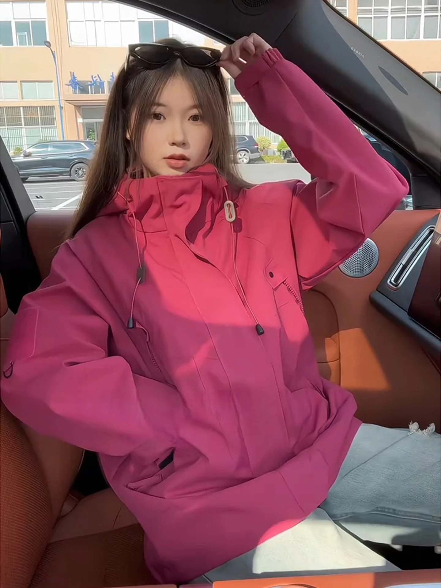 

Мужская куртка для скалолазания на открытом воздухе, мягкая водонепроницаемая ветрозащитная куртка с капюшоном, американская осенняя молодежная куртка свободного покроя