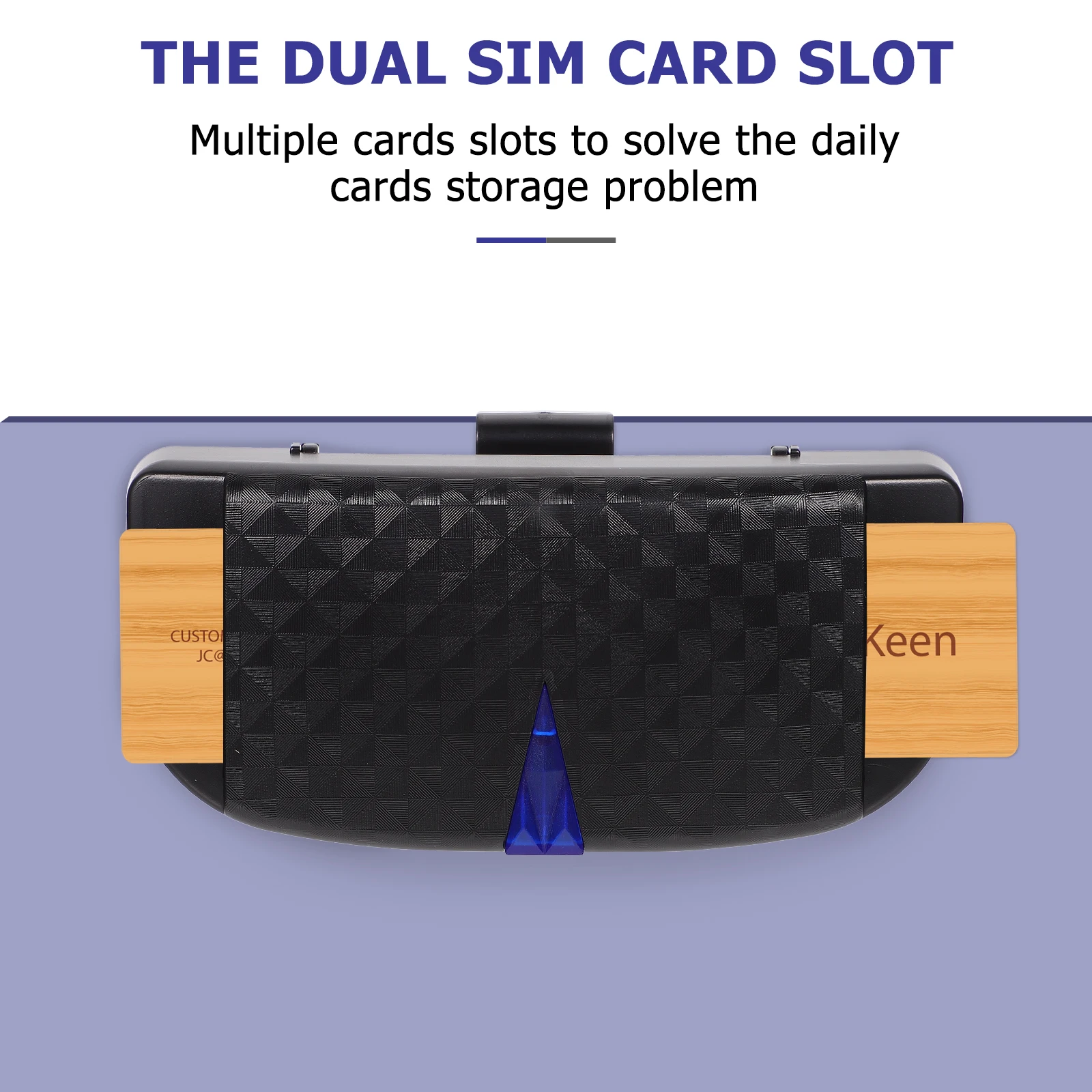 

Visor Glasses Case ABS Beige Multi Function Sunglasses Holder Card Storage Car Supplies High Quality Easy Installation