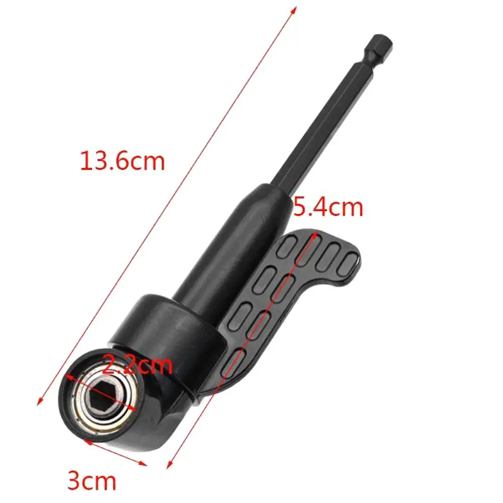 Power Drill Tool 1/4 Inch Krachtige Drill Tool 105 Degree Right Angle Driver Hex Magnetic Screwdriver Angled Bit Holder