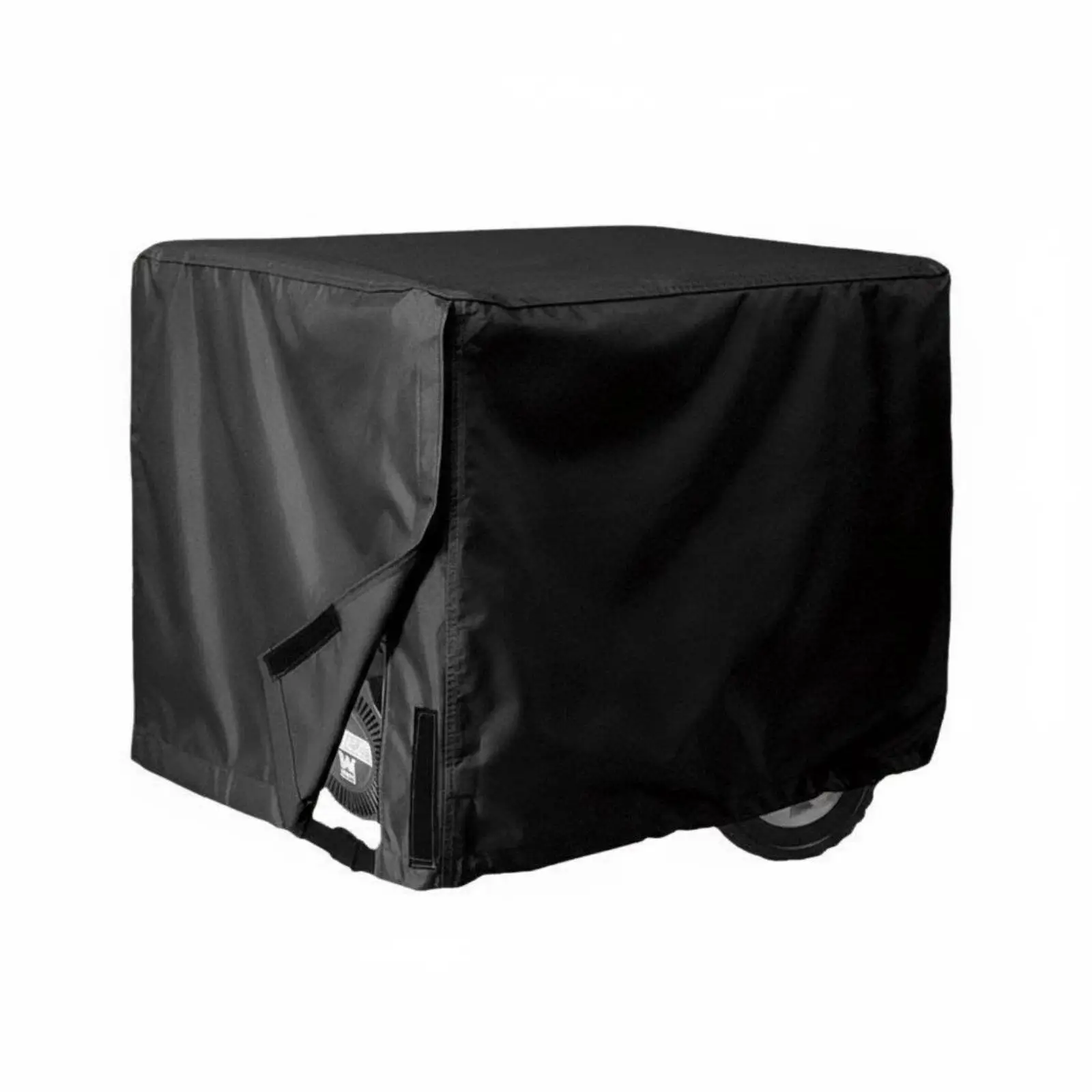 Universal Electric Generator Cover for Rain Snow Protection with Air Vents and Elastic Hem for 5500-15000 Watt