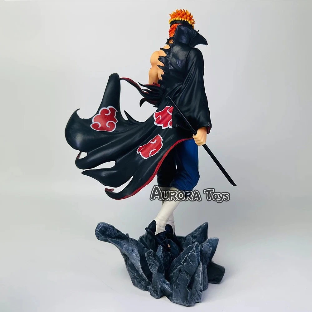 23Cm/9.06in Figur Anime Naruto Figur Aksi Nyeri Model Patung PVC Hadiah Mainan Koleksi