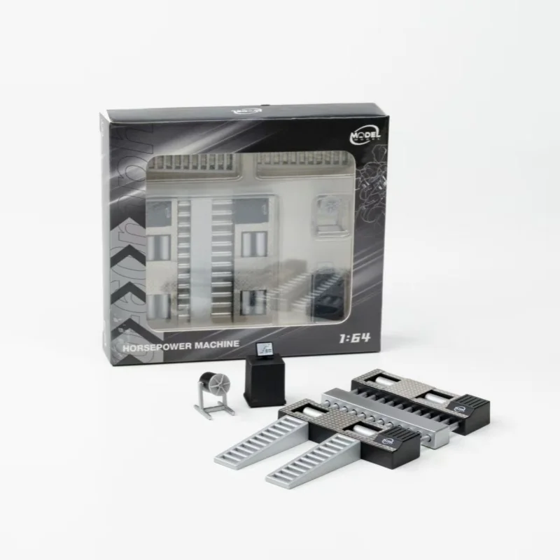 ما قبل البيع * نموذج 1/64 آلة حصان قابل للتعديل قاعدة العجلات نموذج المشهد * شحن أكتوبر