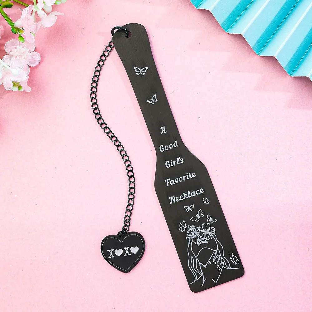 1/2PCS Spicy Dark Romance Metal Bookmark - Steamy Accessory for A Good Girl Readers Romance Lovers Smutty Bookmarks Gift Ideas