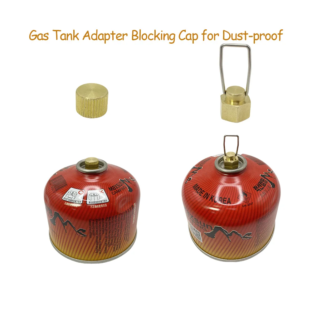 1/2/5 Pcs Camping Stove Gas Tank Blocking Dust And Foreign Outdoor Stove Cable Plug Cap Liquefied Gas Connection-Line Blocking