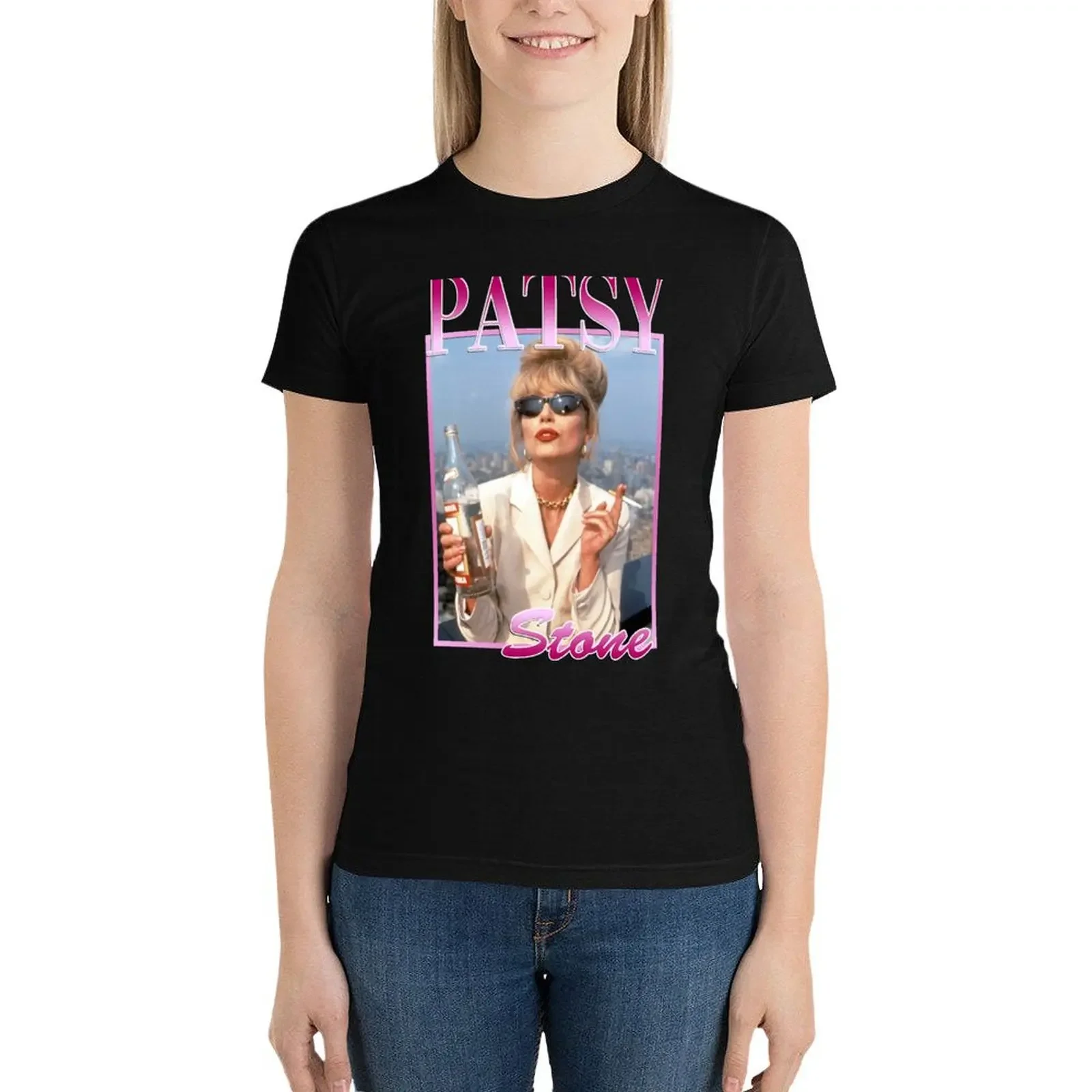 

Patsy Stone Ab Fab T-Shirt aesthetic clothes oversized cropped t shirts for Women