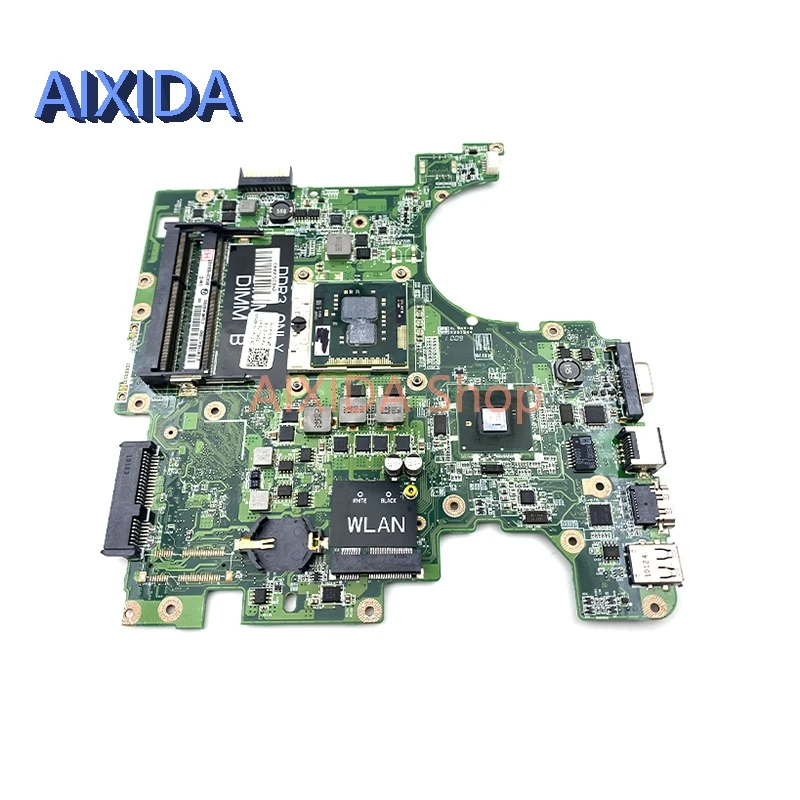 AIXIDA CN-0F4G6H 0F4G6H CN-0YWY70 DAUM3BMB6E0 Main board For Inspiron 1564 1764 laptop motherboard HM55 DDR3 free CPU full test