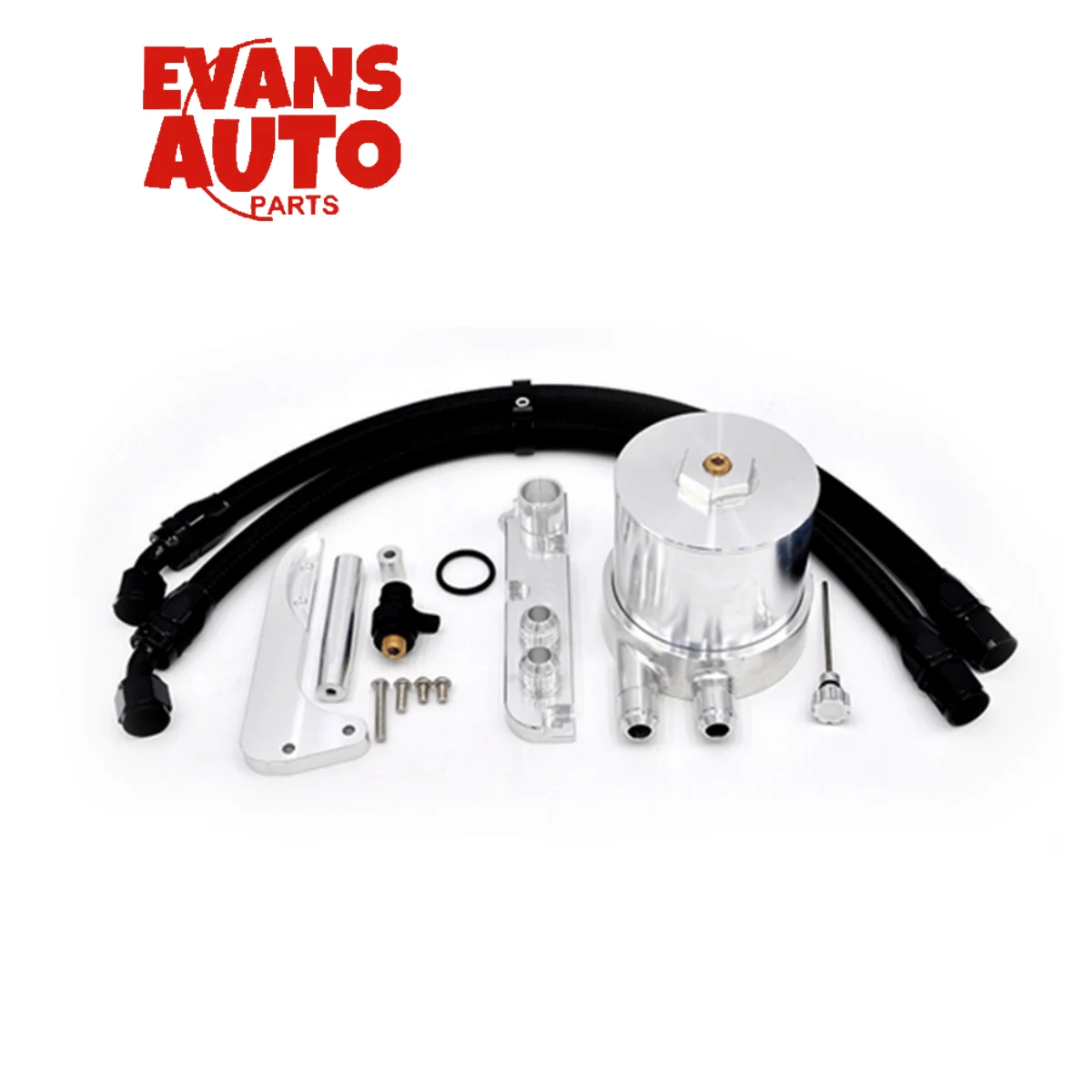 

Aluminum Oil Catch Can Kit For Volkswagen Golf R Audi TT-S EA113 Engine Oil Catch Tank Kit