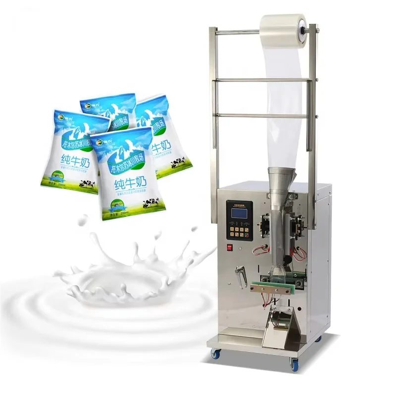 

【HOT】Auto Popsicle Filling Packing Machine Bingbing Popular Rock Sugar Wrapping Machine Food Bags Pouches Packaging Versatile Va