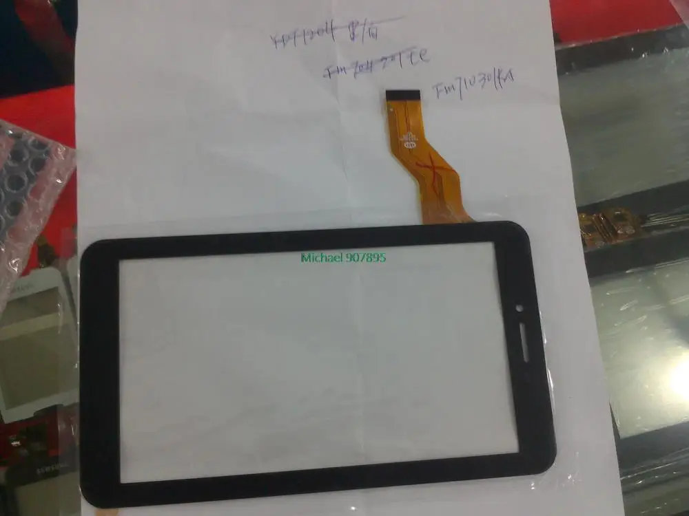 7inch for Irbis TX49 3G Tablet Capacitive Touch Screen Digitizer Sensor External Glass Panel