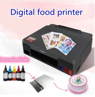 3D Personalized A4 Edible Ink Printer Cake Digital Baking Printer Photo Picture Food Cake Machine Printer