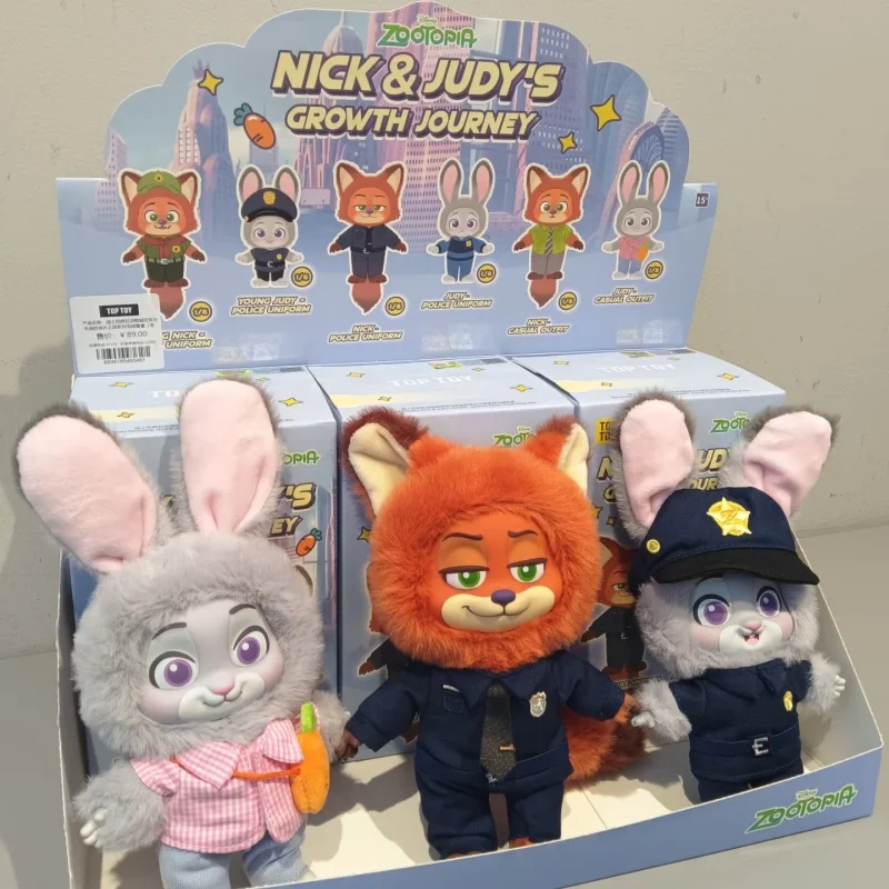 

Новое поступление, оригинальная виниловая слепая коробка Disney Zootopia Classic Series, модные игрушки, коллекционные загадочные коробки, милая игрушка, подарок на день рождения