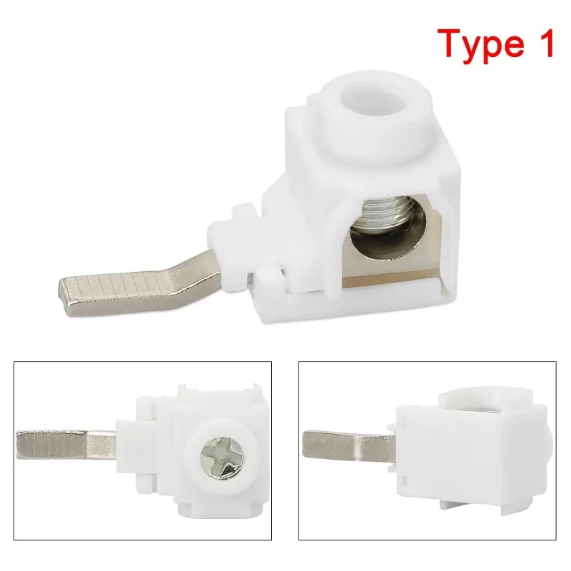 10 Pieces/Lot 25 Mm² Terminals for Busbar Circuit Breaker Distribution Electrical Wire Box Connector