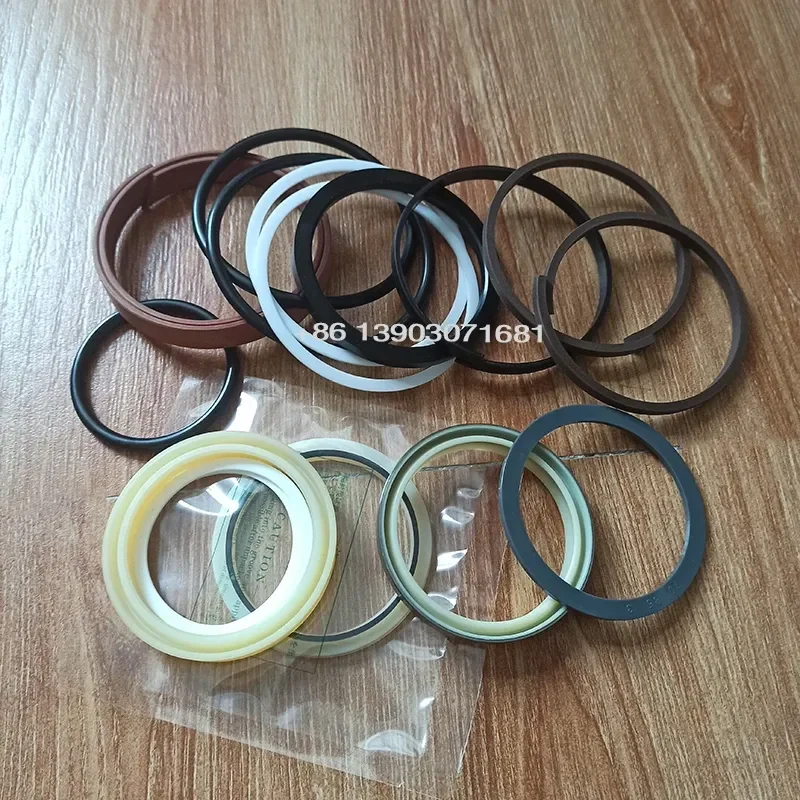 1 Sets EC140B Excavator Hydraulic Cylinder Boom Arm Bucket Seal Kit For Excavator Stamps Kit