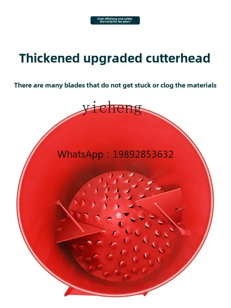 Pencacah Sayuran Listrik A1, Pencacah Rumput, Pemotong Rumput Rumah Tangga, Mesin Pemotong Rumput Babi, Mesin Pemotong Sayuran Labu