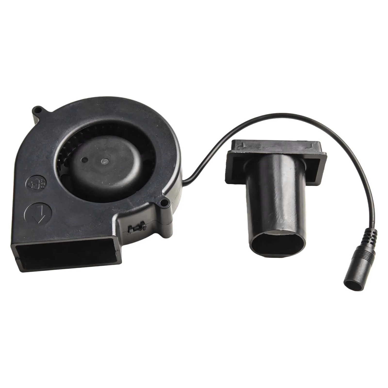 9733 Blower DC12V 2 7A for Firewood BBQ Stove with Double Ball Bearing For Turbo Fan Compact and Portable for Outdoor Use