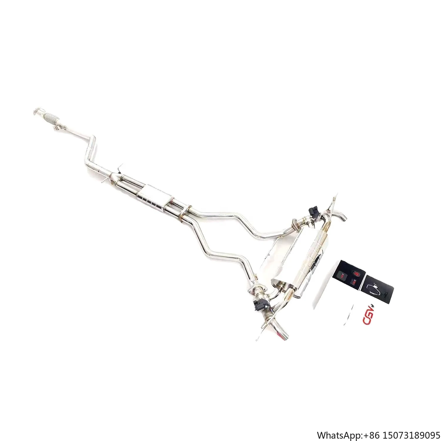 China Manufacturer Customized Exhaust Catback Front Pipe with Remote for Defender 3.0 MY 2020 Catback