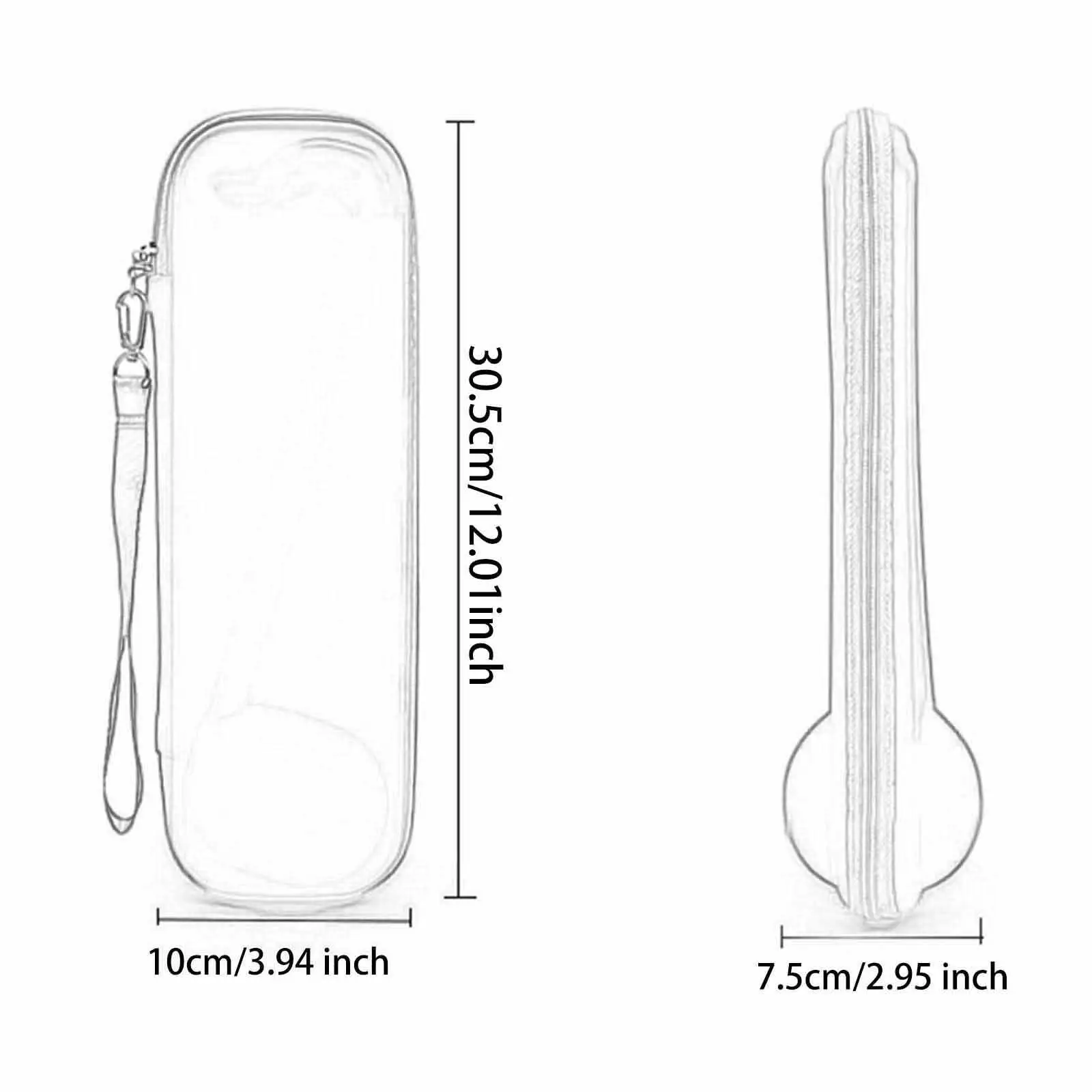 Draagtas voor Otamatone Japanse elektronische muziekinstrument opbergorganisator Draagbare synthesizer voor podiumprestaties