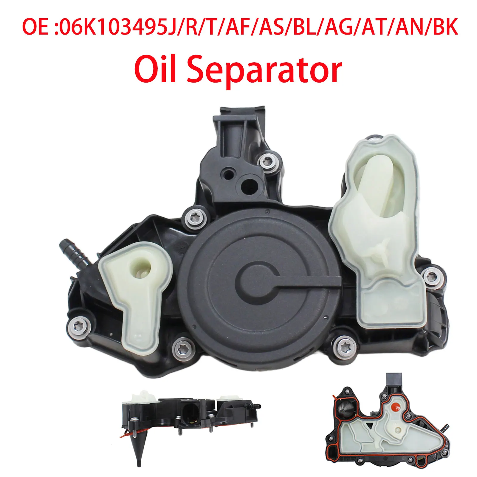 

Oil Separator For VW Atlas Arteon Beetle Cabrio Golf Cabriolet GTI Jetta Passat Polo Scirocco Sharan Tiguan Touran Touareg T-Roc