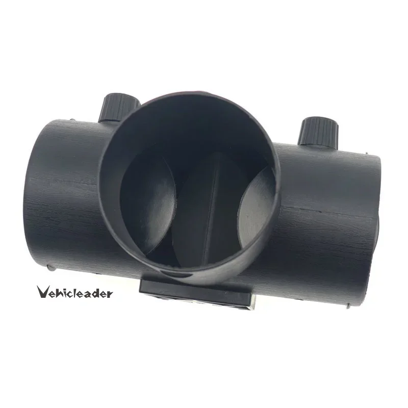 

60-миллиметровый Т-образный выходной тройник с клапаном для дизельного стояночного обогревателя, автомобильные аксессуары, высококачественный выхлопной разъем