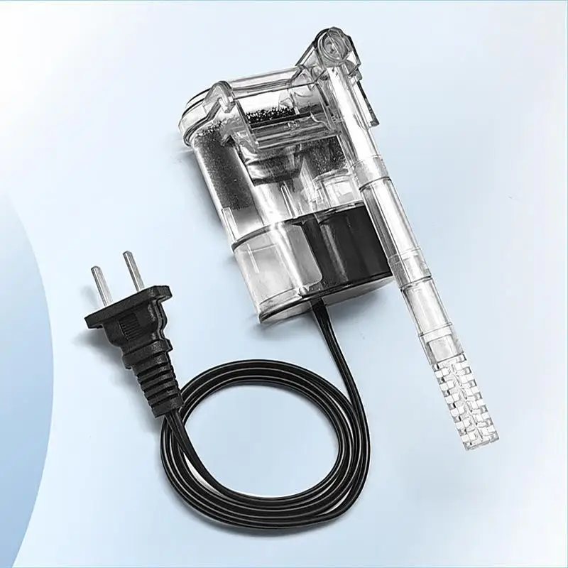 Hang-On-Back Aquarium Filter Quiet Running Strong Circulation Fish Tank Filter for Desktop Home Fish Keeping