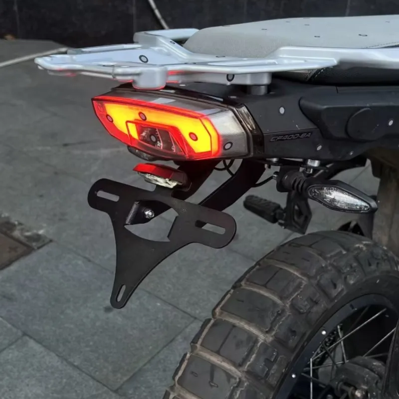 

For CFMOTO 450MT CF 450 MT 450MT 2024 2025 2026 Motorcycles License Plate Holder Bracket Rear Tail Tidy Fender Eliminator Kit