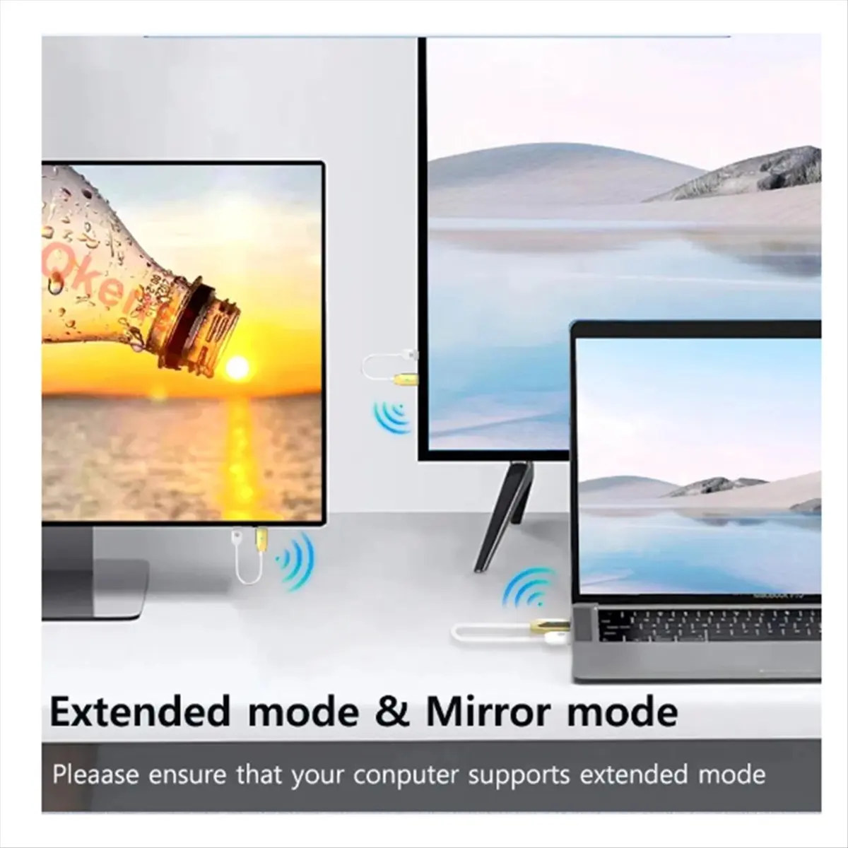 

*ABAB 5G 30M беспроводной HDMI-совместимый удлинительный кабель аудио-видео передатчик и приемник адаптер дисплея для камеры ПК (белый)
