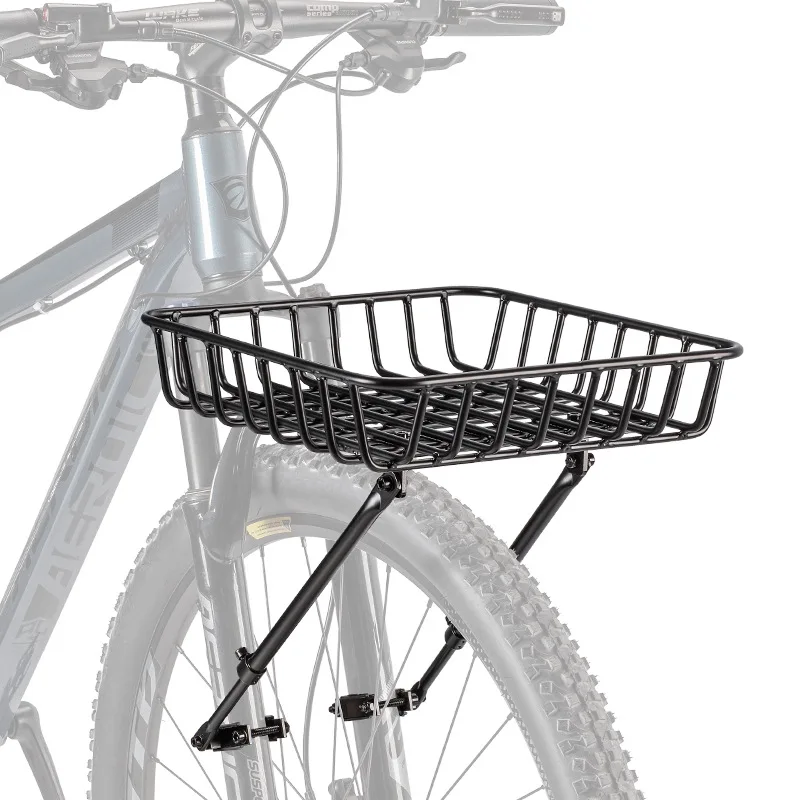 AOLIVIYA Aluminum Alloy Front Bicycle Basket Storage Frame for Cycling Commuter Lightweight Durable Carrier Specialty Tools