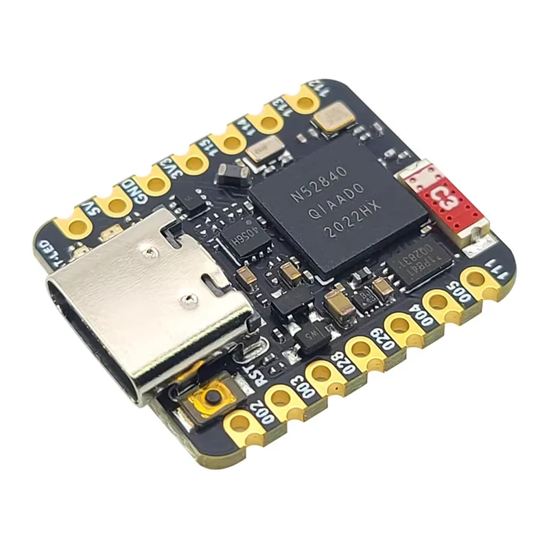 

DIGIT-QSPI Flash TYPE-C Интерфейс MINI NRF52840 Макетная плата BT5.0 Bluetooth-модуль MCU Основная плата управления Qspiflash