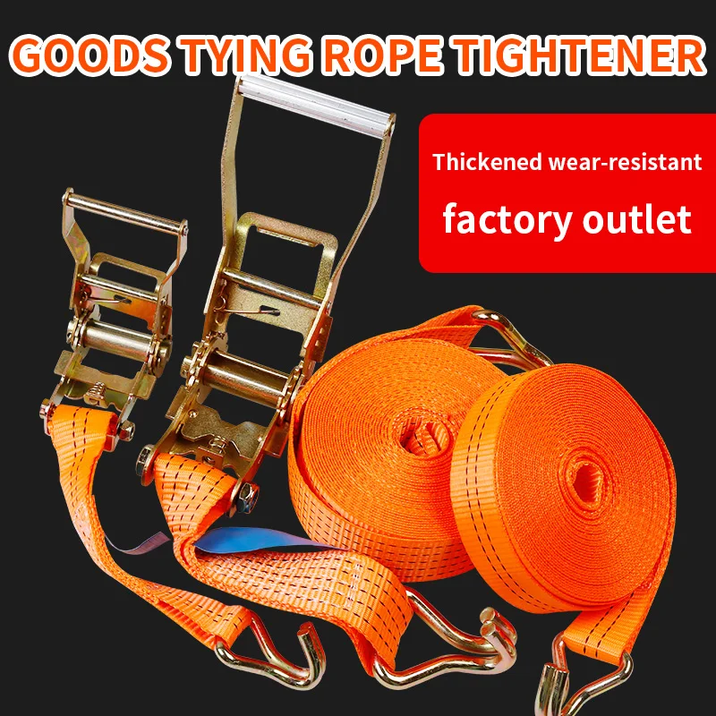 Truck Tightener Cargo Fixing And Tying Device Ratchet Tensioning And Tightening Device Aircraft Bandage Rope For Vehicles