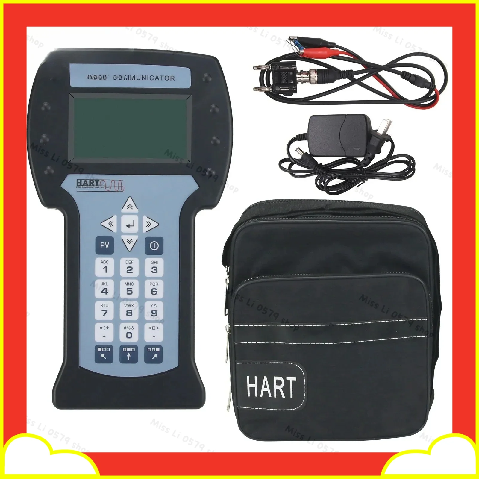 2026new Handheld Hart475 Hart Field Communicator for Pressure Temperature Transmitter Calibration