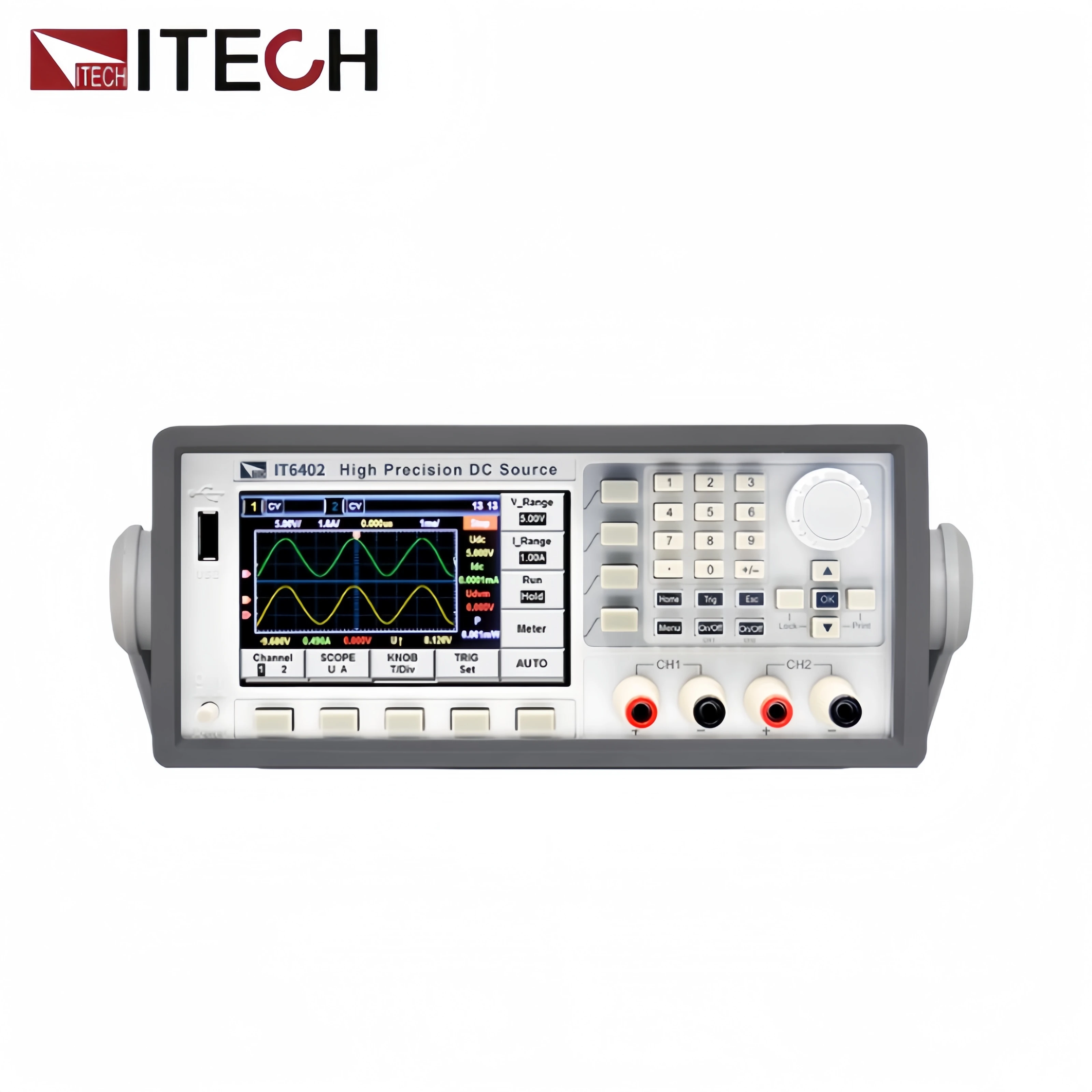 

IT6400 ITECH Series Bipolar DC Adjustable Power Supply Battery Simulator IT6402/IT6433