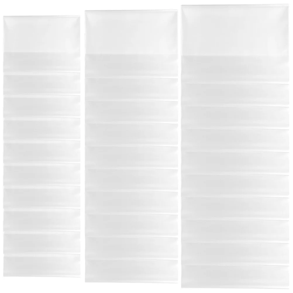 30Pcs Book Protective Cover Reusable Waterproof for Textbook Easy to Apply Anti-Scratch Dirt-Proof Book Film Students