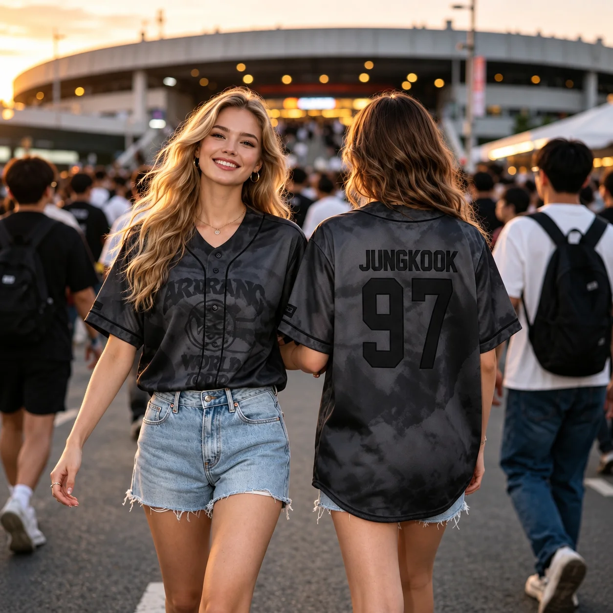New Tour Kpop Members Graphic Baseball Jersey Kids Adults Men Women Casual T Shirt Boys Girls Sportswear Street Fashion Top