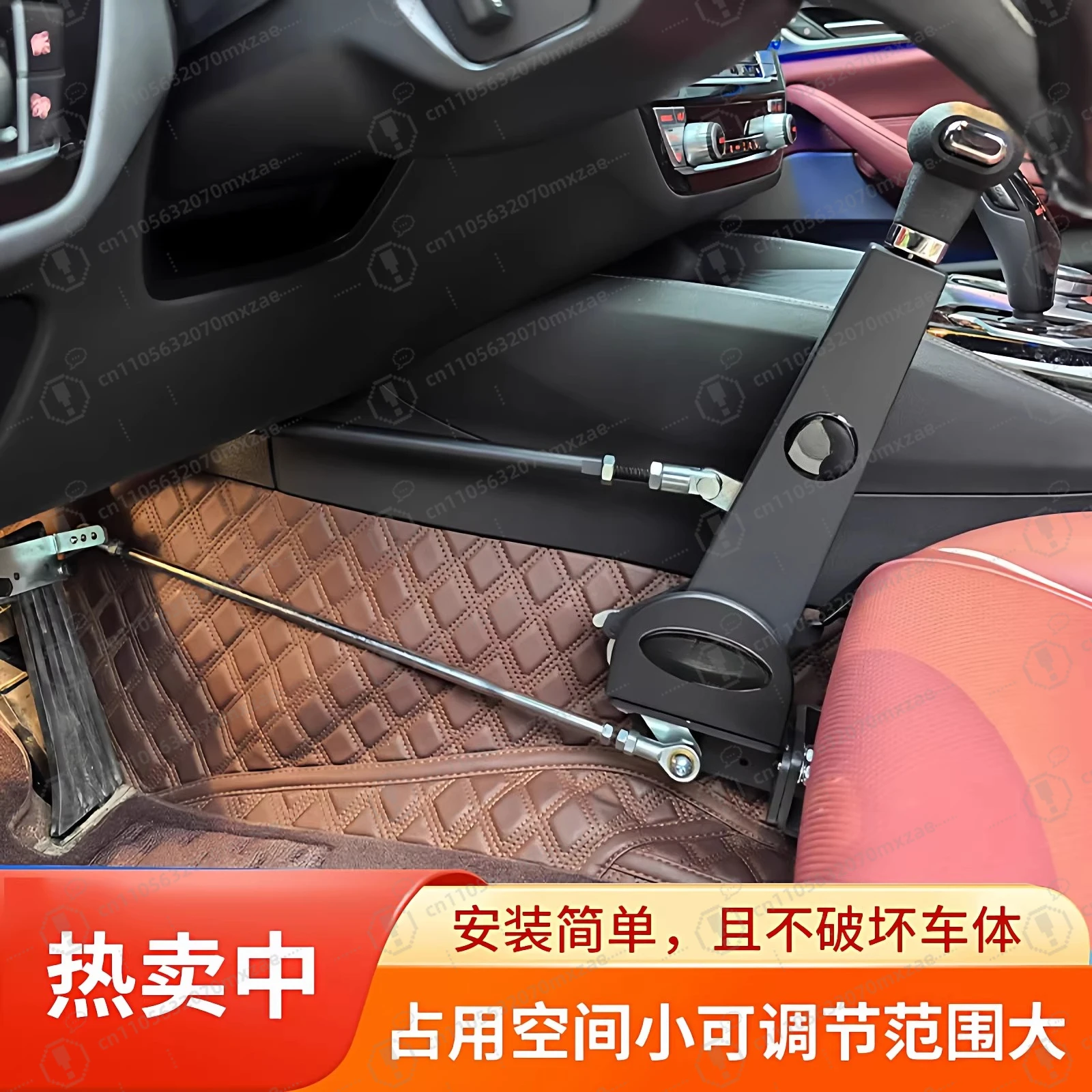 Full Hand Control Handicap Driving Aid Manual Accelerator Brake Controller For Vehicle Disabled Drivers
