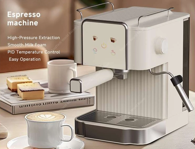 Espresso coffee machine Italian full semi-automatic convenient hand pressure household 20bar high pressure extraction