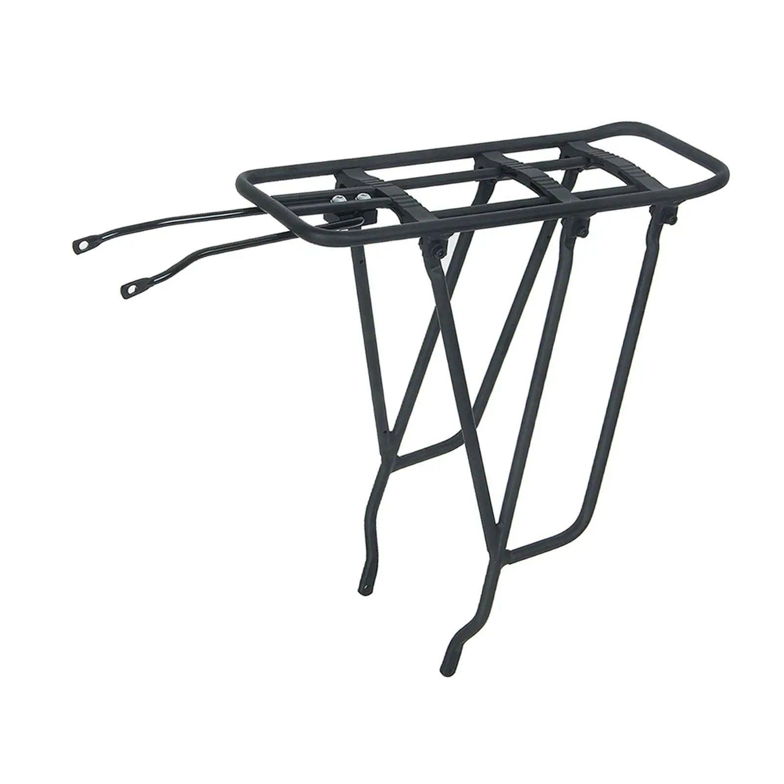 Cycle Luggage Rear Rack Aluminum Iron Large Capacity Carrier Pannier Mount for Touring MTB Road Bicycle Outdoor Rides