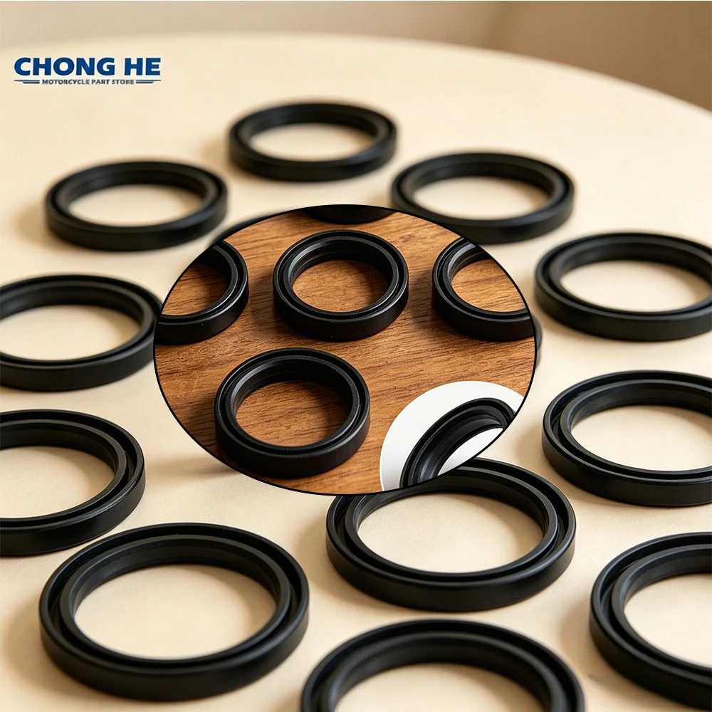 Set Di 2/4/6 Guarnizioni Paraolio Per Forcella Anteriore 40X52X10 Per Aprilia RS125A RS125AF RS125 AF Replica A E RS Sport Production RS-4 125-image