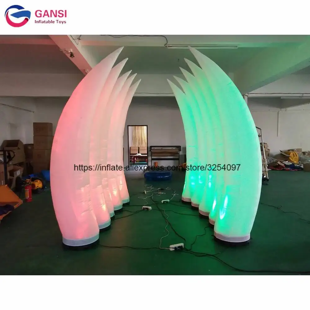 

Air Pillar Column Advertising Led Cone ,Customized Size Inflatable Light Column For Promotion